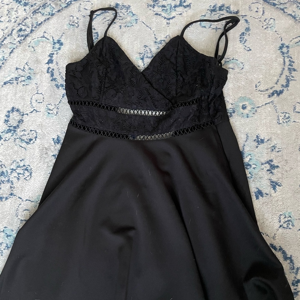 blue rain dress